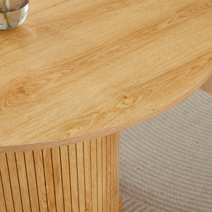 #OAK LuxeWood 45 Inch 105 Inch Extendable MDF Dining Table, Seats 4 10 View 34
