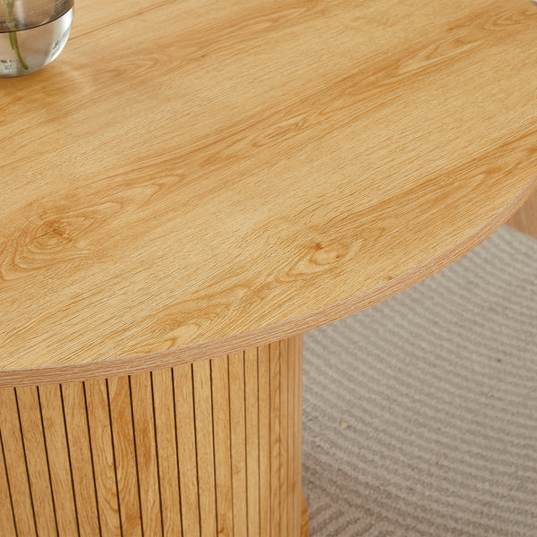 #OAK LuxeWood 45 Inch 105 Inch Extendable MDF Dining Table, Seats 4 10 View 34