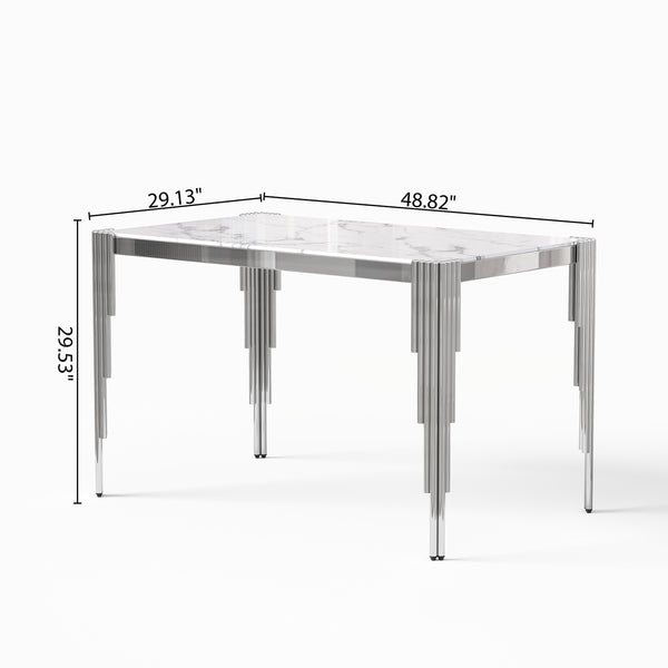 #WHITE/SILVER