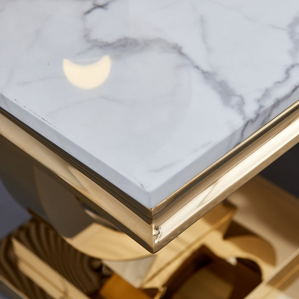#WHITE/GOLD