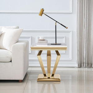 #WHITE/GOLD