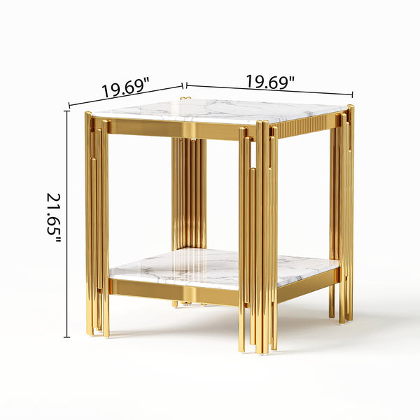 #WHITE/GOLD