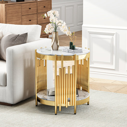#WHITE/GOLD