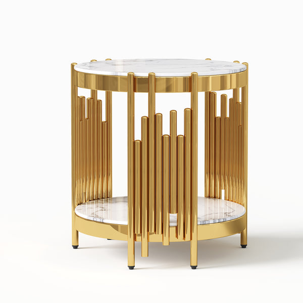 #WHITE/GOLD