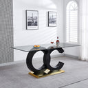 #CLEAR/BLACK/GOLD