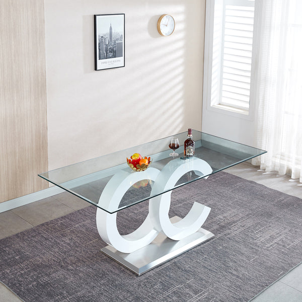 #CLEAR/WHITE/SILVER