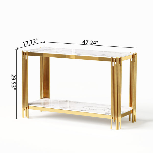 #WHITE/GOLD