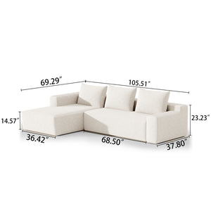 #Large-Sofa-A#White